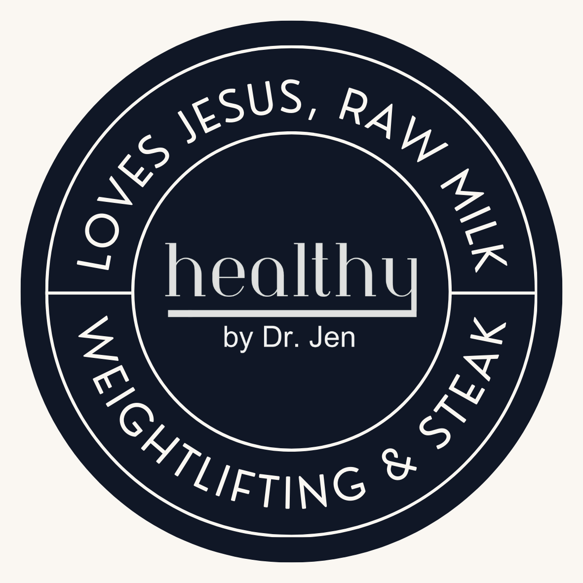 Sticker Healthy by Dr. Jen