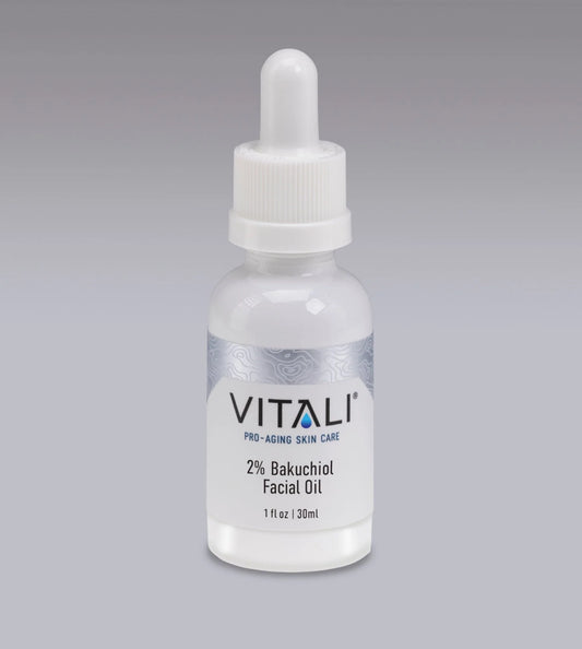 Vitali 2% Bakuchiol Facial Oil Natural Alternative to Retinol